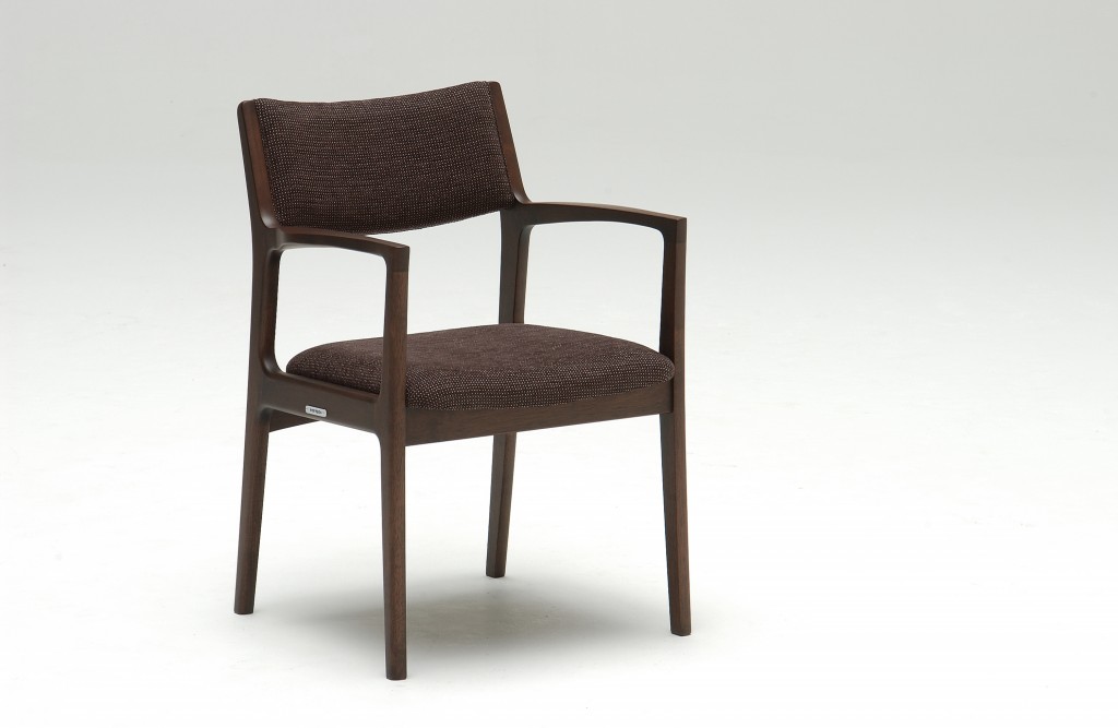 C36100BK　Dining chair_milan black(fabric)